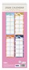 2026 Slim Month To View Spiral Bound 2 Column Wall Calendar - Pink Our Plans