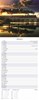 2027 Slim Month To View Spiral Bound Transport Photo Wall Calendar - Trains