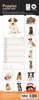 2027 Slim Month To View Spiral Bound Dog Photo Wall Calendar Puppies
