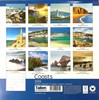 2026 Square Month To View Scenic Photo Wall Calendar - Coasts