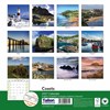 2027 Square Month To View Scenic Photo Wall Calendar - Coasts