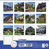 2027 Square Month To View Scenic Photo Wall Calendar - Cottages