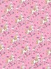 Unicorn Rainbow and Hearts Gift Wrapping Paper 1 Sheet & Matching Gift Tag