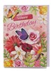 6 x Handmade Birthday Cards Assorted Multipack Female Designs 7.75x5.25"