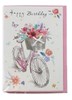6 x Handmade Birthday Cards Assorted Multipack Female Designs 7.75x5.25"