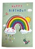 4 x Handmade Birthday Cards Assorted Multipack Childrens Kids Girls 7.75x5.25"