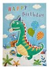 4 x Handmade Birthday Cards Assorted Multipack Childrens Boys Kids 7.75x5.25"
