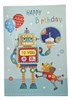 4 x Handmade Birthday Cards Assorted Multipack Childrens Boys Kids 7.75x5.25"