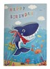 4 x Handmade Birthday Cards Assorted Multipack Childrens Boys Kids 7.75x5.25"