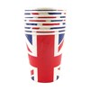 25 Piece Union Jack Tableware Party Set - Tablecover Napkins Plates Cups
