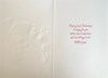 Cousin Christmas Card - Santa, Reindeer & Chimney with Red Foil 7.5x5.25"