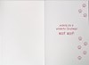 To The Dog Christmas Card - Santa Dog Putting Gifts Down Chimney Foil 7.5x5.25"