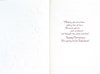 Great Grandchildren Christmas Card - Penguins Decorating Tree Red Foil 7.5x5.5"