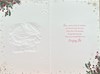 To Both of You Christmas Card - Bears in Santa Hats & Gold Foil 7.5x5.5