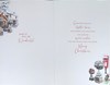Special Friend Christmas Card - Post Box Outside Pub in Snow with Red Foil 9x6"