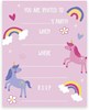 Pack Of 20 Children's Birthday Party Invites With Envelopes - Unicorn