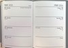 2026 A6 Week To View Hardback Diary with Metal Corners & Ribbon Marker - Blue
