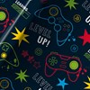 6m Children's Birthday Gift Wrapping Paper Roll 2x3m - Gaming Controllers