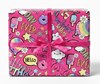 6m Birthday Gift Wrapping Paper Roll 2x3m Hot Pink Best Day Party Time