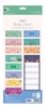 2027 Large Slim Spiral Bound Family Organiser Calendar 5 Columns - Flowers