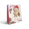 Set of 4 Small Medium Christmas Gift Bags & Tags Mixed Cute Traditional Designs