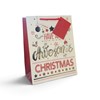 Set of 4 Small Medium Christmas Gift Bags & Tags Mixed Cute Traditional Designs