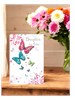 Daughter-in-Law Birthday Card - Bright Butterflies with Silver Foil 7.75x5.25"