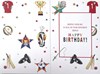 6 x Birthday Cards Assorted Multipack Male Various Designs 7.75x5.25"