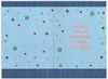 Age 8 Boy Birthday Card - 8th Birthday Big Number Stars Silver Foil 7.75x5.25"