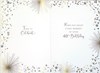 Age 40 Birthday Card - 40th Gold Foil Number Stars and Confetti 7.75x5.25"
