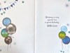 Son Birthday Card - Blue Green & Silver Balloons with Blue Foil 7.75 x 5.25"