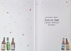 Son-in-Law Birthday Card - Bottles of Beer and Stars with Gold Foil 7.75x5.25"
