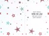 Son In Law Birthday Card - Brown Green and Grey Stars with Gold Foil 7.75x5.25"