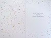 Retirement Card Champagne Bottle Multicoloured Writing Stars Glitter 7.75x5.25"