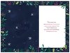 Niece & Husband Christmas Card - Large Gold Foil Star on Xmas Tree 9x6"