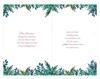 Son & Daughter-in-Law Christmas Card with 8 Page Insert - Xmas Tree 12x8"