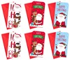 Pack Of 12 Christmas Money Wallet Gift Cards & Envelopes Cute Modern Traditional