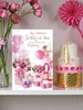 Sister-in-Law Birthday Card - Pink Presents Flowers and Balloons Silver Foil 9x6