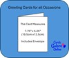 Open Male Birthday Card - Big Football above Pitch and Silver Foil 7.5x5.5"