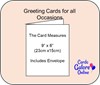 Wedding Day Card with Verse - Pink Rose Cake with Champagne Glasses Foil 9x6"