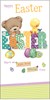 Pack of 12 Mixed Easter Cards 4 Designs - Cute Rabbits Lambs and Bears with Egg