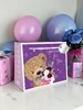 Medium Gift Bag - Landscape Bear & Flowers Especially for You & Foil Tag 10x8.5"