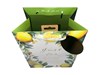 Medium Gift Bag - Just For You Lemons and Butterflies with Gold Foil Tag 10x8.5"