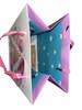 Medium Happy Birthday Gift Bag - Cake with Pink Lilac Balloons Foil Tag 10x8.5"