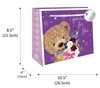 Medium Gift Bag - Landscape Bear & Flowers Especially for You & Foil Tag 10x8.5"