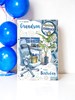 Special Grandson Birthday Card & Badge - Blue Gaming Chair & Desk with Foil 9x6"
