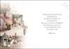 Jonny Javelin Daughter Birthday Card - Sofa, Tulips, Gifts & Candles 9" x 6.25"