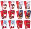 Pack Of 12 Christmas Money Wallet Gift Cards & Envelopes Cute Modern Traditional