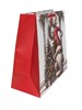 Set of 2 Midi Jumbo Christmas Gift Bags and Tag - Bearded Gnome Gonk Xmas Tree