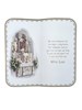Grandson Confirmation Day Card - Church Alter Flowers & Gold Foil Cross 8.75x4"
